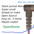 OpenNome | silent pocket Metronome